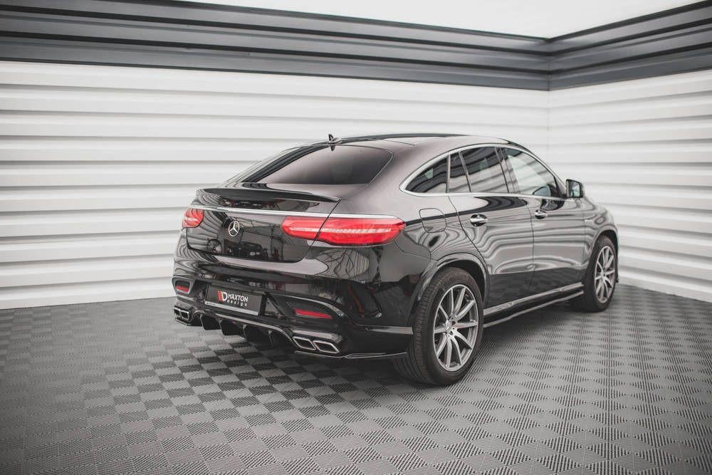 Voorlip sideskirt diffuser - GLE Coupe 63AMG C292 15-19, Ophalen of Verzenden