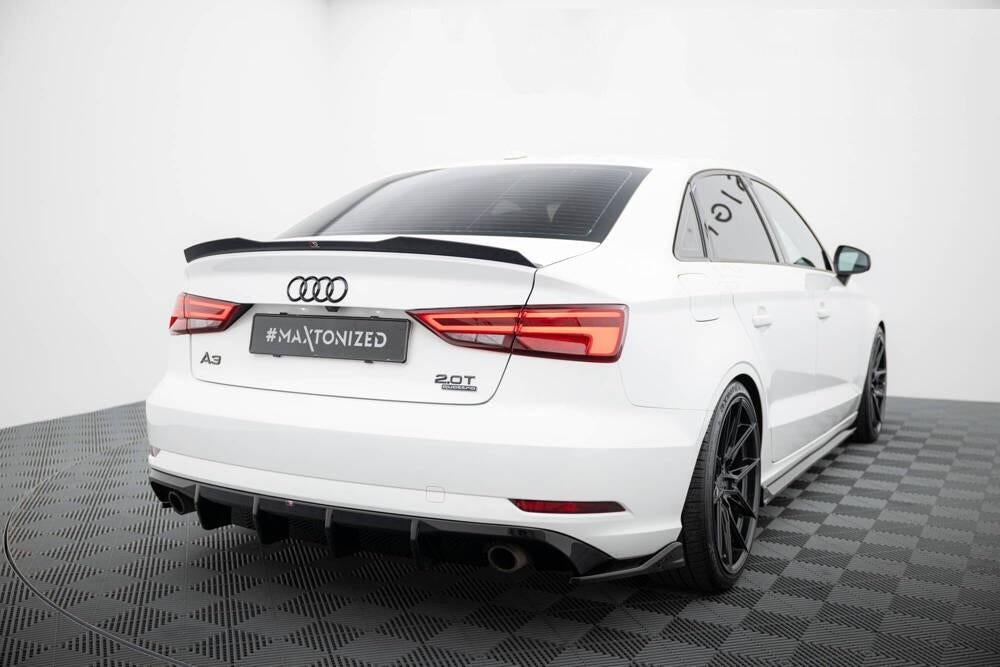 Voorlip sideskirt spoiler diffuser - Audi A3 Sedan 8V 16-20, Ophalen of Verzenden