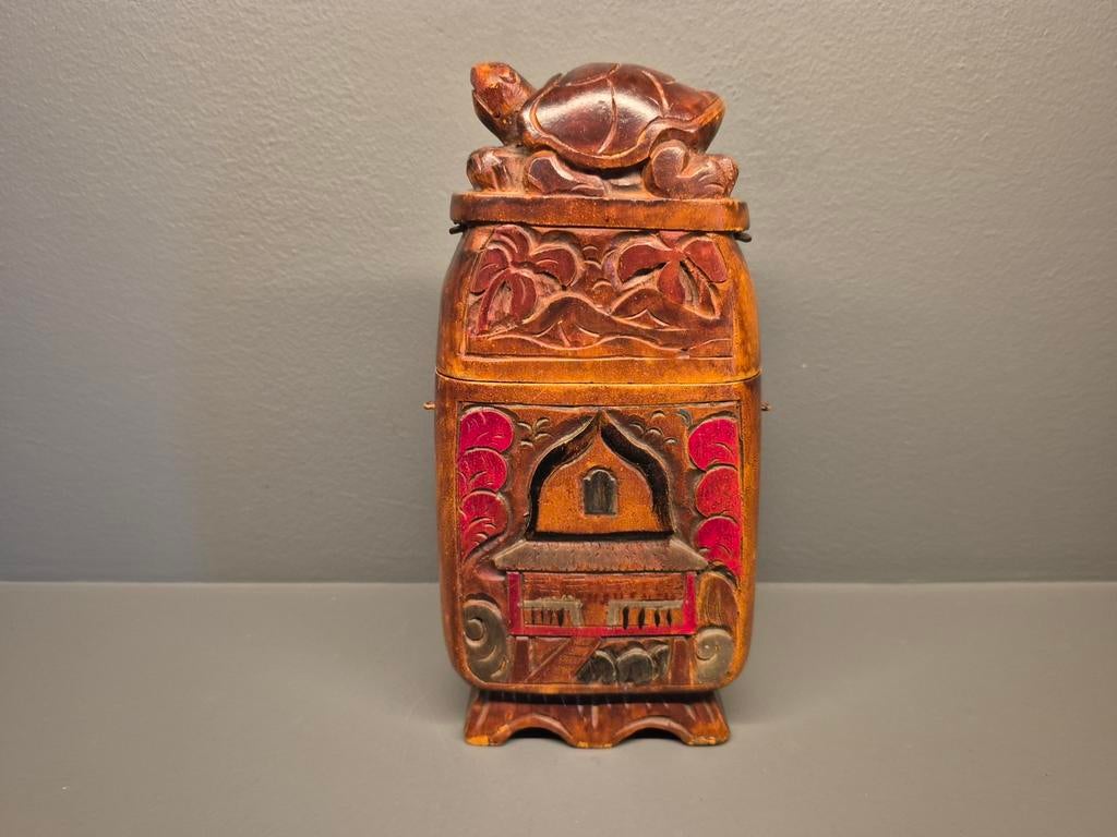 Zeldzame medicijn container, Antiek en Kunst, Ophalen of Verzenden