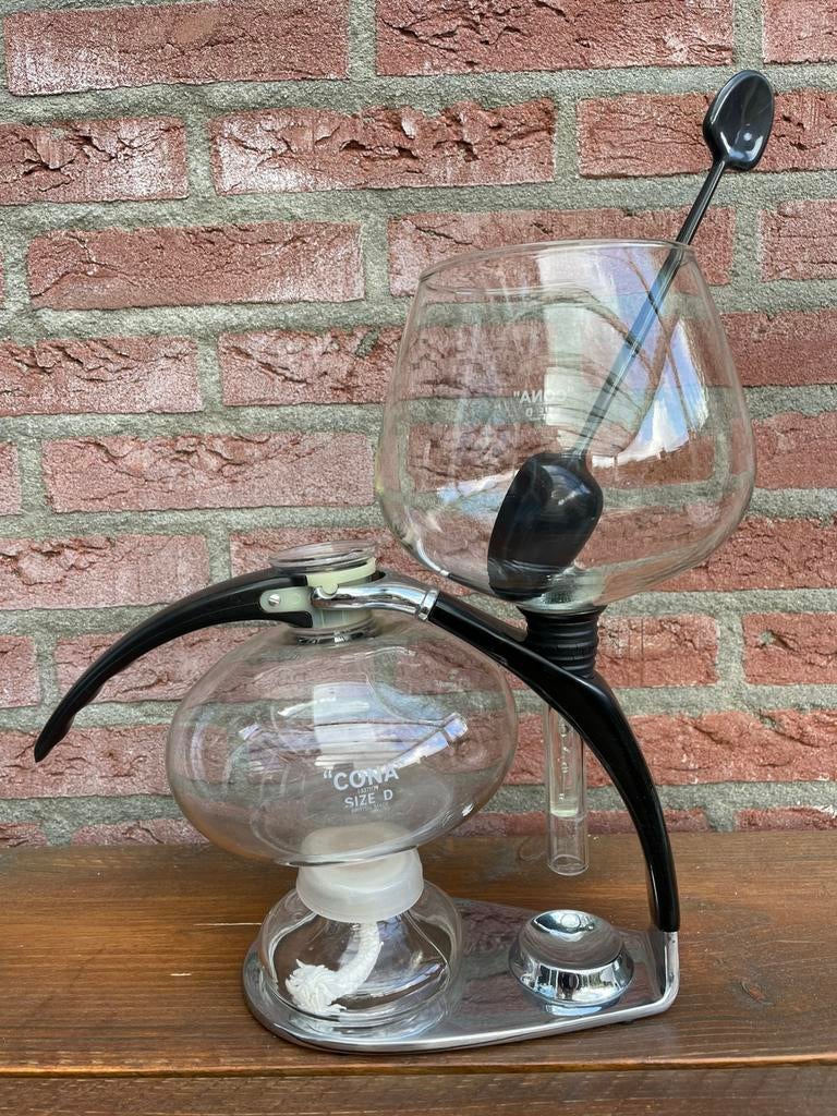 CONA ‘Size D-Genius ALL-GLASS’ koffiemaker, Ophalen, Zo goed als nieuw