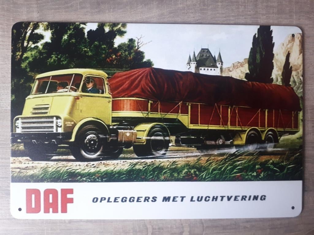 Daf 20x30 cm Reclamebord, Ophalen of Verzenden, Nieuw, Reclamebord