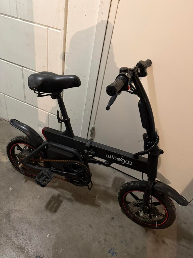 Elektrische vouwfiets Windgoo, Fietsen en Brommers, Fietsen | Vouwfietsen, Overige merken, Gebruikt, Heren, 14 tot 16 inch