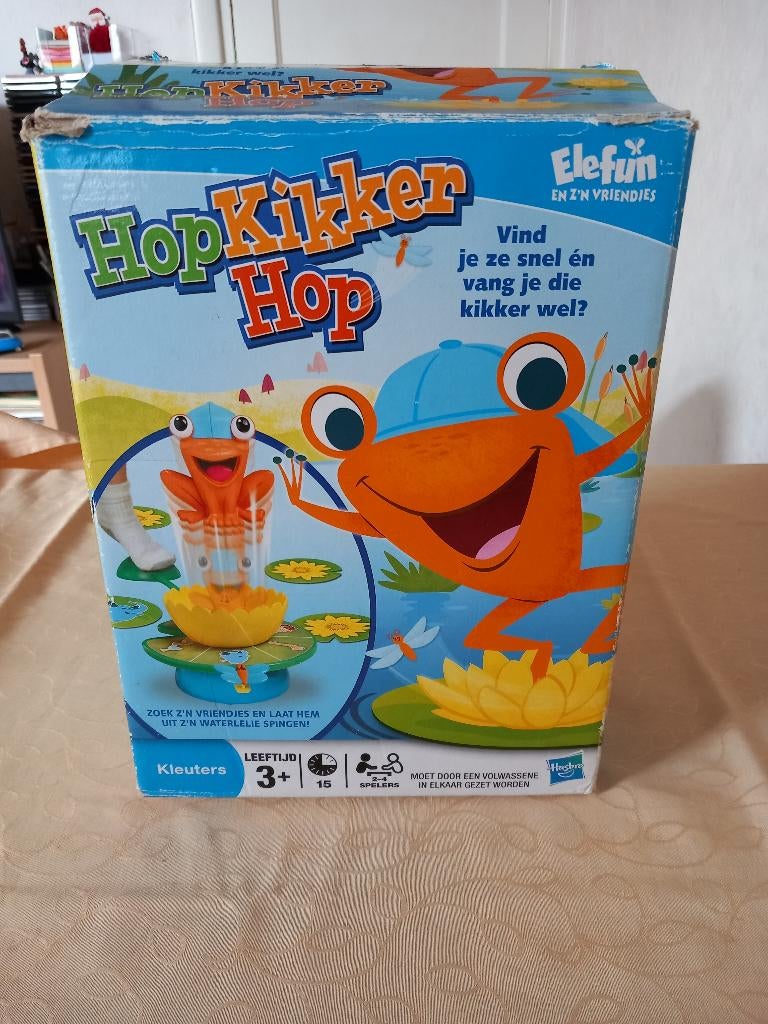 Hop kikker hop (Nijmegen oost), Een of twee spelers, Ophalen of Verzenden, Zo goed als nieuw