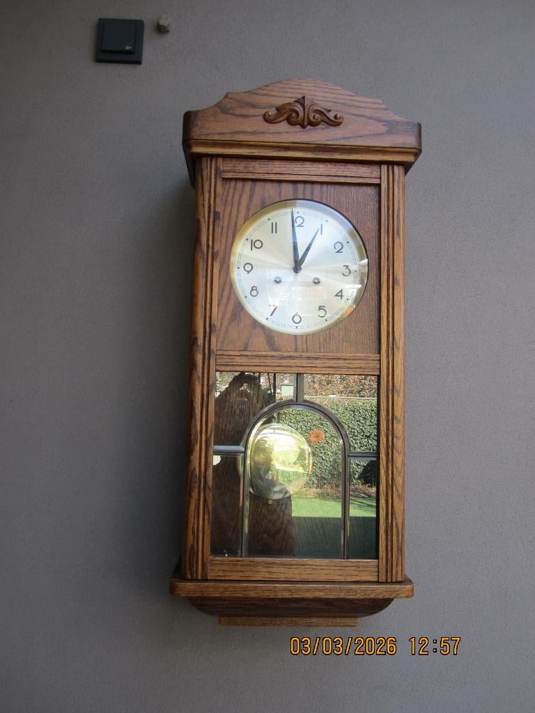 Klok - Bim-Bam ook wel Regulateur genoemd  - heel mooie klok, Ophalen