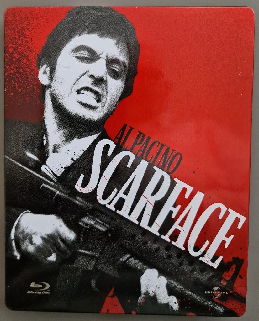 Scarface (1983, Al Pacino) - steelbook -IMDB 8.3 -NL uitgave, Verzenden, Actie, Hogehilweg 6 , 1101CC Amsterdam, Nederland, Zo goed als nieuw