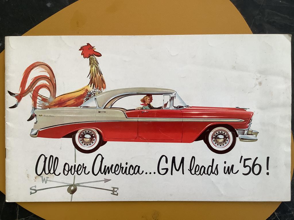 GM leads in 1956, Ophalen of Verzenden, Zo goed als nieuw, Overige merken