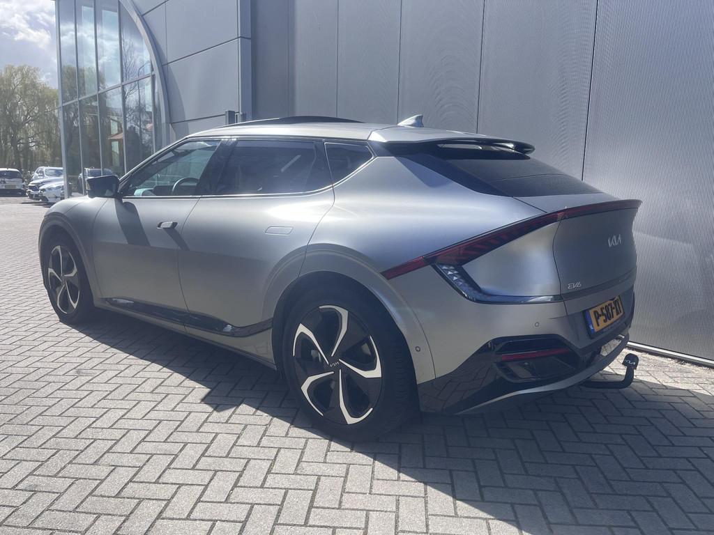 Kia EV6 GT-Line AWD 77.4 kWh Trekhaak|1e eigenaar!|Mat grijs, Stof, Gebruikt, Vierwielaandrijving, EV6