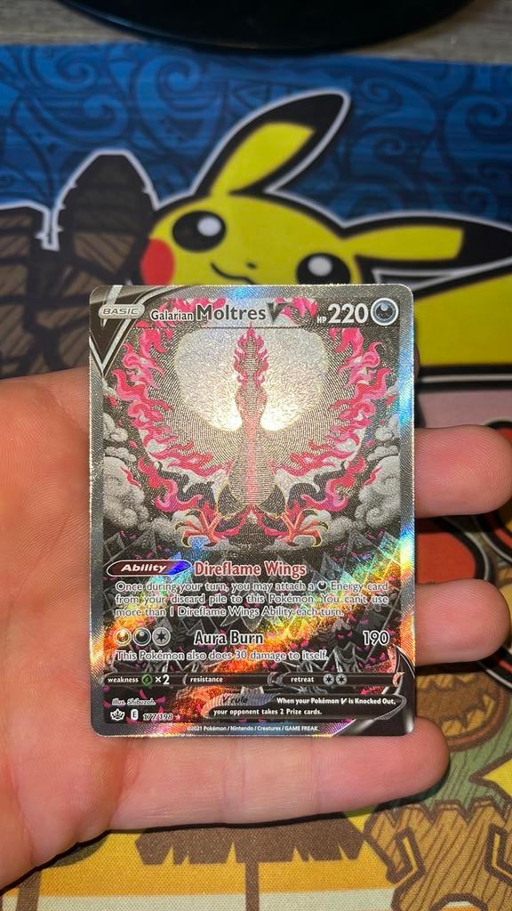 Galarian Moltres (177) - Chilling Reign, Ophalen of Verzenden, Zo goed als nieuw