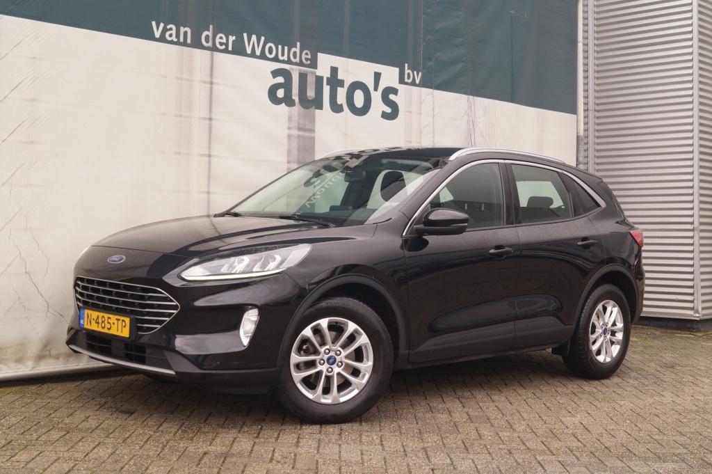 Ford Kuga 1.5 EcoBoost Titanium Pack -NAVI-ECC-CAM-TREKHAAK-, Lichtsensor, Stof, Gebruikt, Euro 6