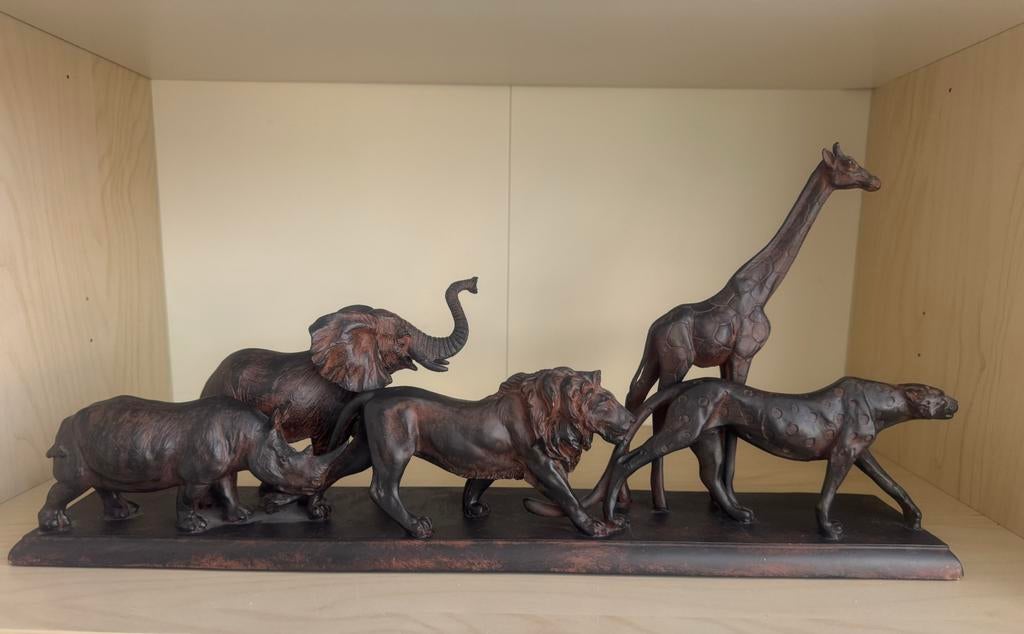 Big five beeld Nieuw, Antiek en Kunst, Ophalen of Verzenden