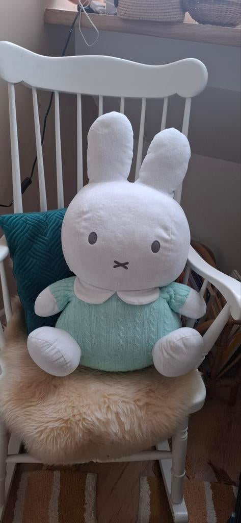 XXL Nijntje knuffel mintgroen, Ophalen of Verzenden