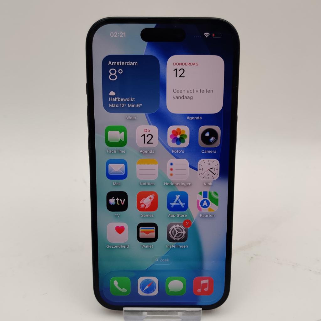 Apple Iphone 15 256GB IOS 26 82% batterij nu voor €489.99, Telecommunicatie, Overige Telecommunicatie, Zo goed als nieuw, Ophalen of Verzenden