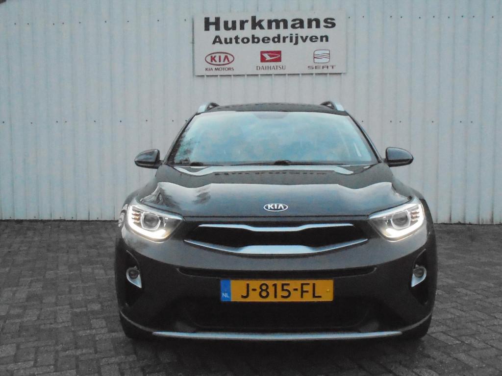 Kia Stonic 1.0 T-GDi 100PK SPORTSLINE NETTE NL-AUTO, Gebruikt, Leder en Stof, 49 €/maand, Origineel Nederlands