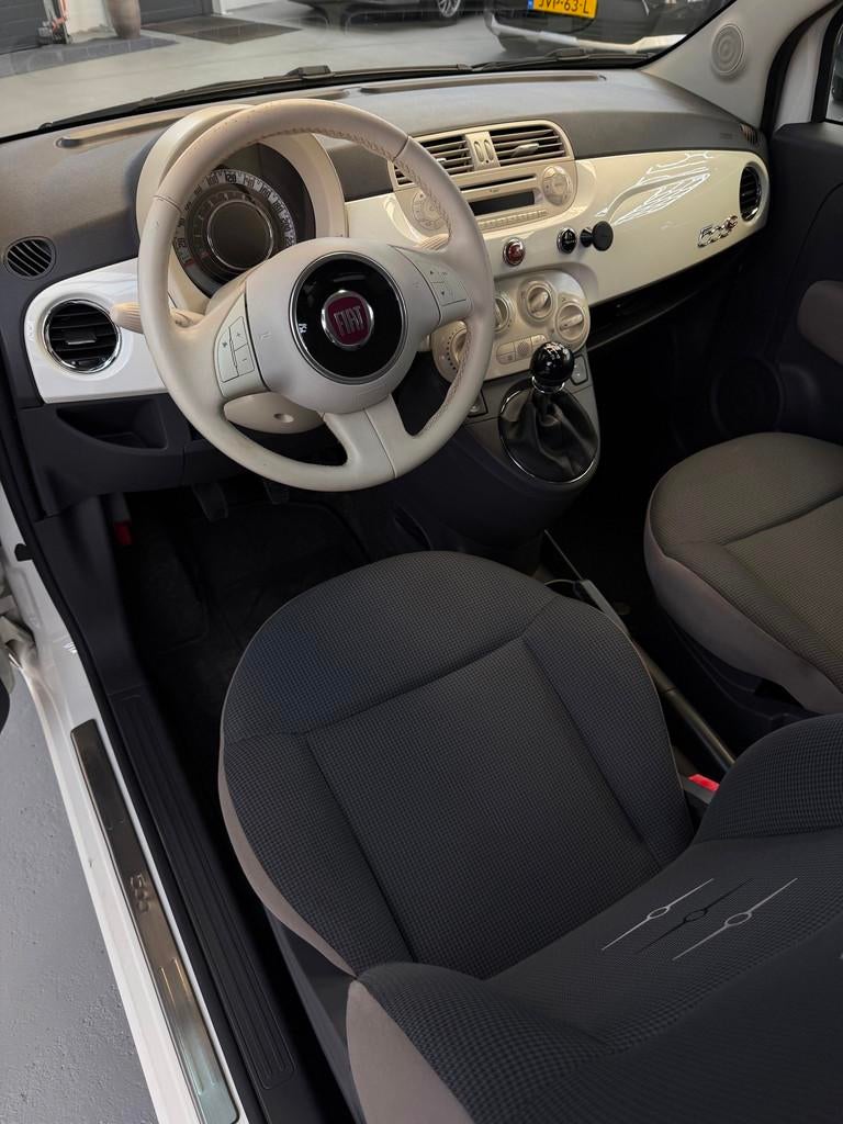 Fiat 500 C 1.0 TwinAir Pop Cabrio Bluetooth, Voorwielaandrijving, Gebruikt, Cabriolet, Wit