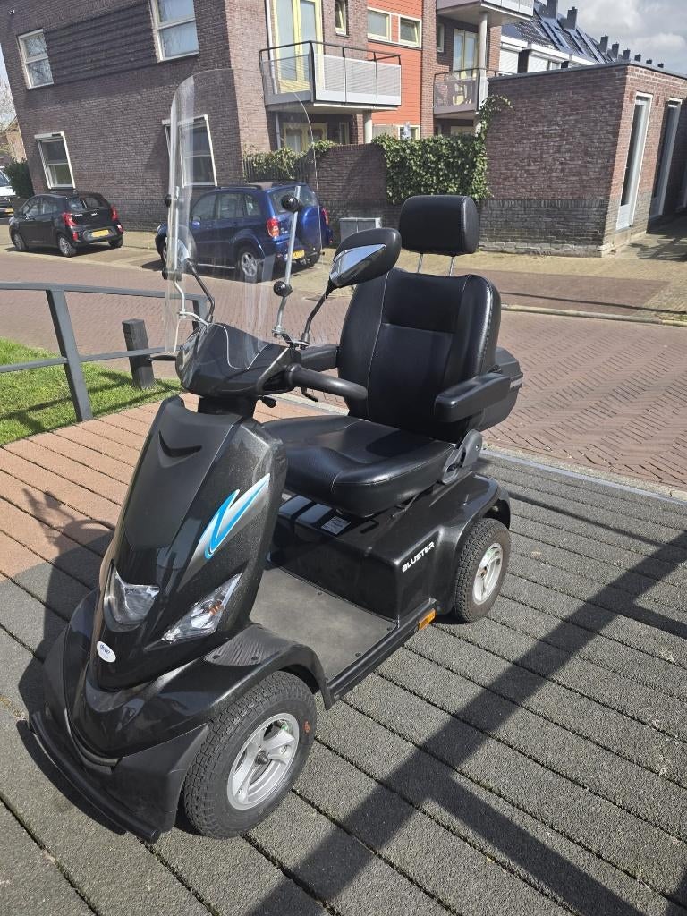 Drive Bluster 4-wiel scootmobiel (2022) – nieuwe accu's!!, Ophalen, Gebruikt, Drive, 16 km/u of meer