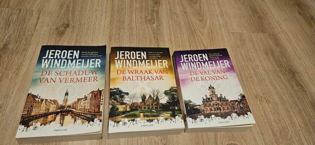 Delft Trilogie Jeroen Windmeijer, Boeken, Ophalen of Verzenden, Zo goed als nieuw