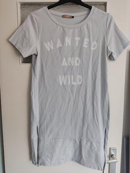 Musthaves by Elja baby blauwe dames jurk met ritsjes, Kleding | Dames, Jurken, Blauw, Maat 42/44 (L), Musthaves, Ophalen of Verzenden