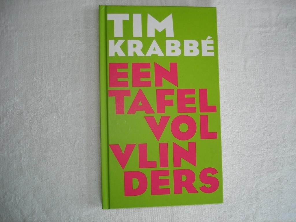 Boekenweekgeschenk gesigneerd Krabbe Tafel vol vlinders ' 09, Ophalen, Nieuw