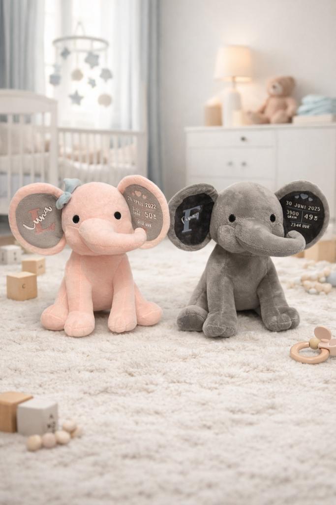 Gepersonaliseerde olifant, Ophalen of Verzenden, Nieuw, Olifant