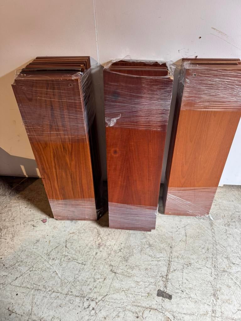 24 planken voor Poul Cadovius Royal System wandsysteem, Ophalen, Gebruikt, Teakhout, Minder dan 100 cm