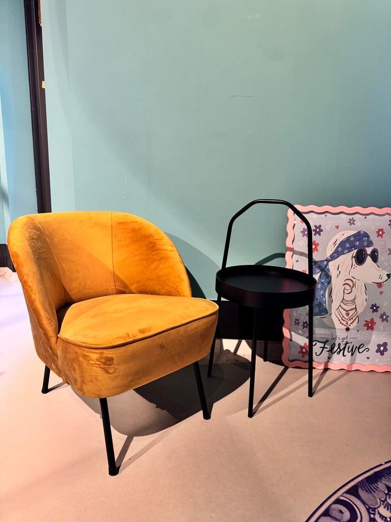 Schattig fateuiltje, Ophalen, Zo goed als nieuw, 50 tot 75 cm, Modern