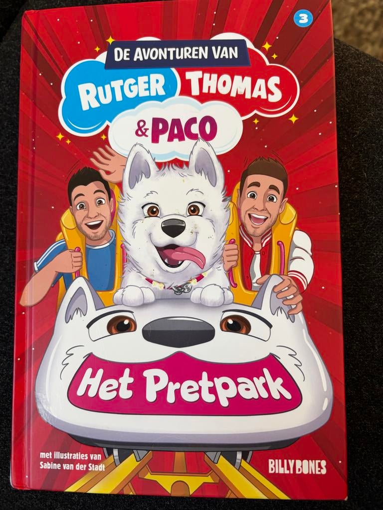 Rutger, Thomas & Paco - Het Pretpark, Ophalen of Verzenden, Zo goed als nieuw, Fictie algemeen
