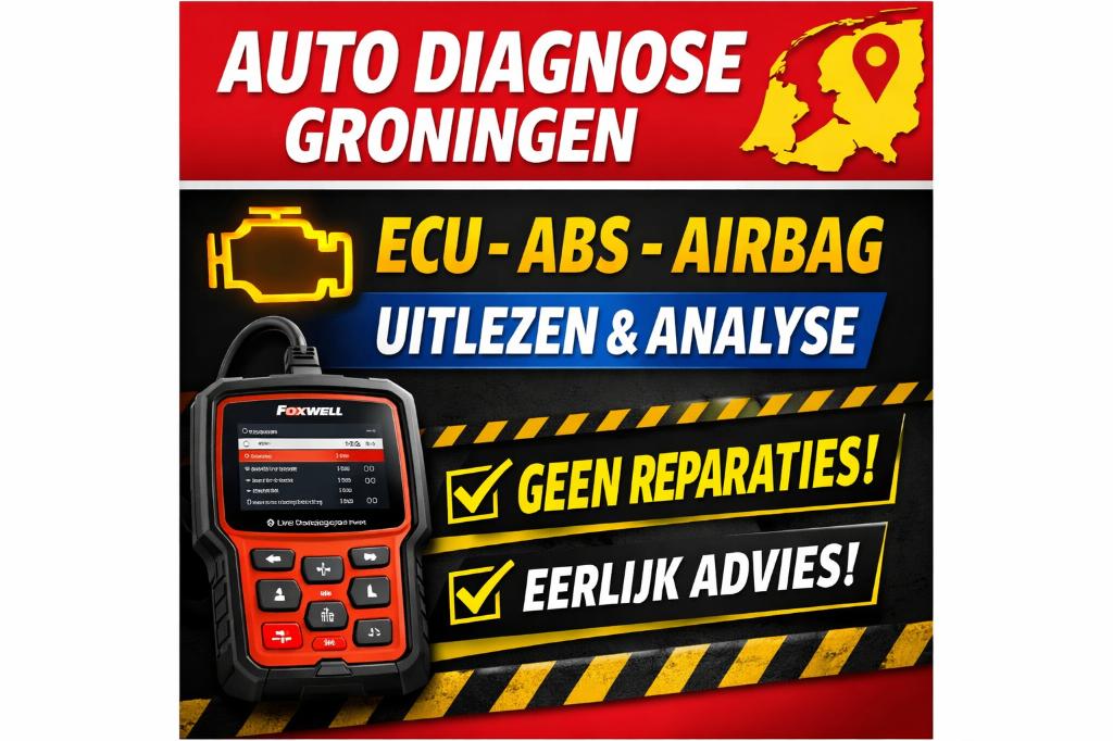 Auto Diagnose Groningen | Uitlezen ECU ABS Airbag, Ophalen, Nieuw, Overige automerken
