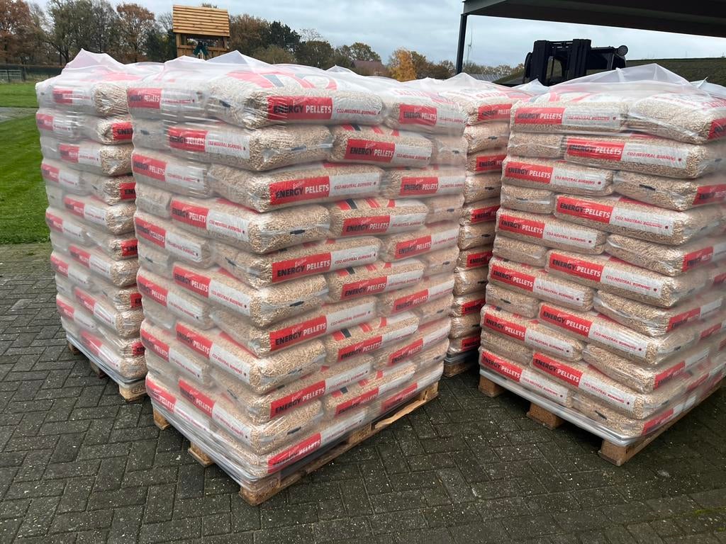 Witte Energy pelletkorrels, Minder dan 3 m³, Ophalen