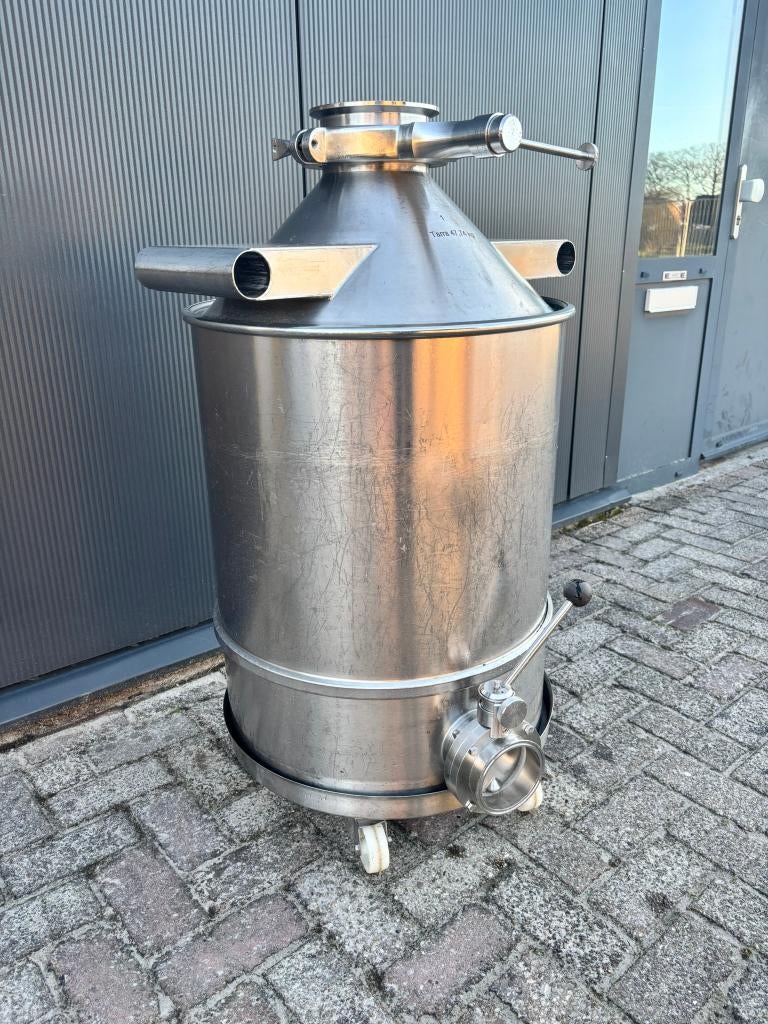 26 stuks RVS Müller opslagtank (buffertank / tank), Ophalen, Gebruikt, Overige metalen