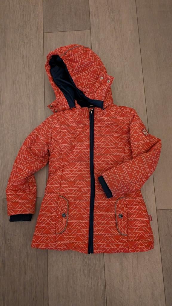 Roze ski jas maat 122, Meisje, Ophalen of Verzenden, Zo goed als nieuw, Jas