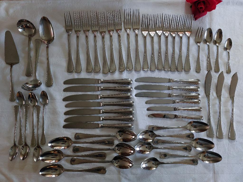 Williams & Roberts Windsor diverse losse bestekdelen RVS, Verzenden