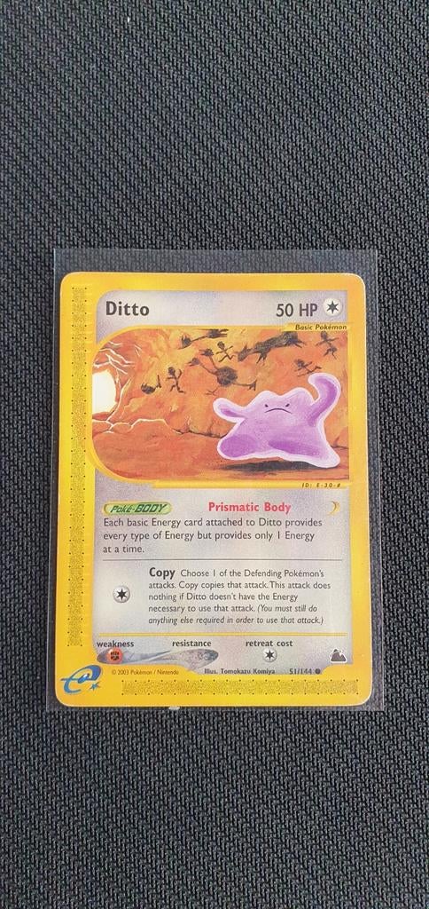 Ditto 51/144 non holo, Hobby en Vrije tijd, Verzamelkaartspellen | Pokémon, Ophalen of Verzenden