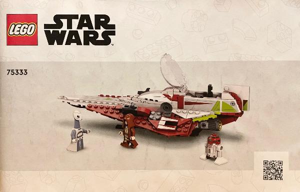 Lego | StarWars | Jedi Starfighter - Obi-Wan Kenobi | 75333, Lego, Lego, Nieuw, https://legohouse.com/en-gb/info/contact-us/