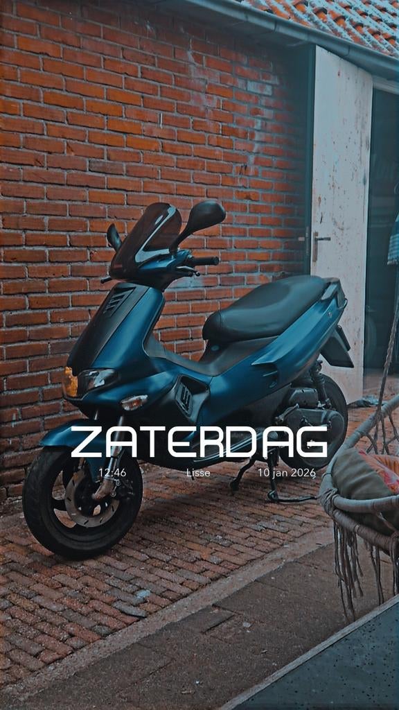 Gilera runner 70cc waardepijling, Ophalen, Zo goed als nieuw, Tweetakt, Gilera