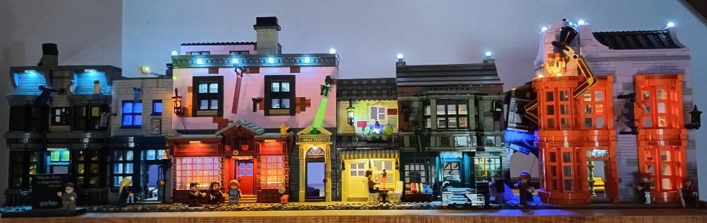 wegisweg diagon alley, met verlichting, Ophalen, Gebruikt, Overige merken