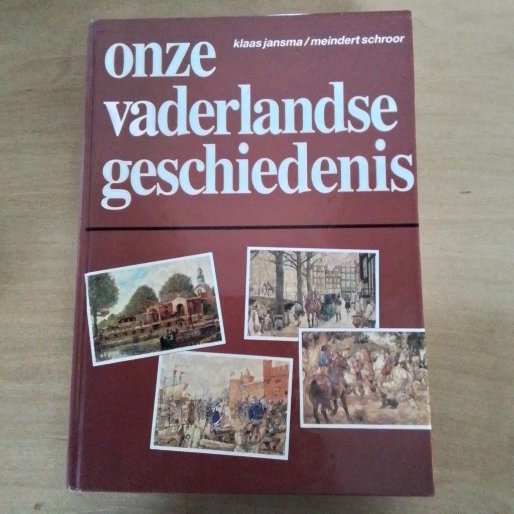 Onze Vaderlandse Geschiedenis Klaas Jansma Meindert Schroor, Boeken, Ophalen, Zo goed als nieuw, Klaas jansma meindert schroor
