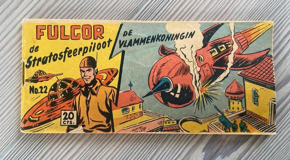 Fulgor Stripboek - Jaren 50 Sci-Fi Avontuur, Boeken, Eén stripboek, Ophalen of Verzenden, Gelezen