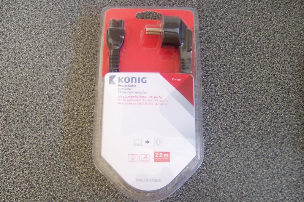 König Powerkabel., Ophalen of Verzenden, Nieuw