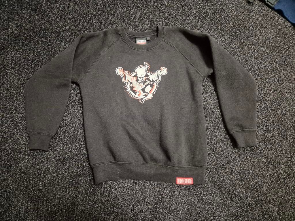 Thunderdome die hard trui mt 116, Ophalen of Verzenden, Nieuw, Overige maten, Zwart