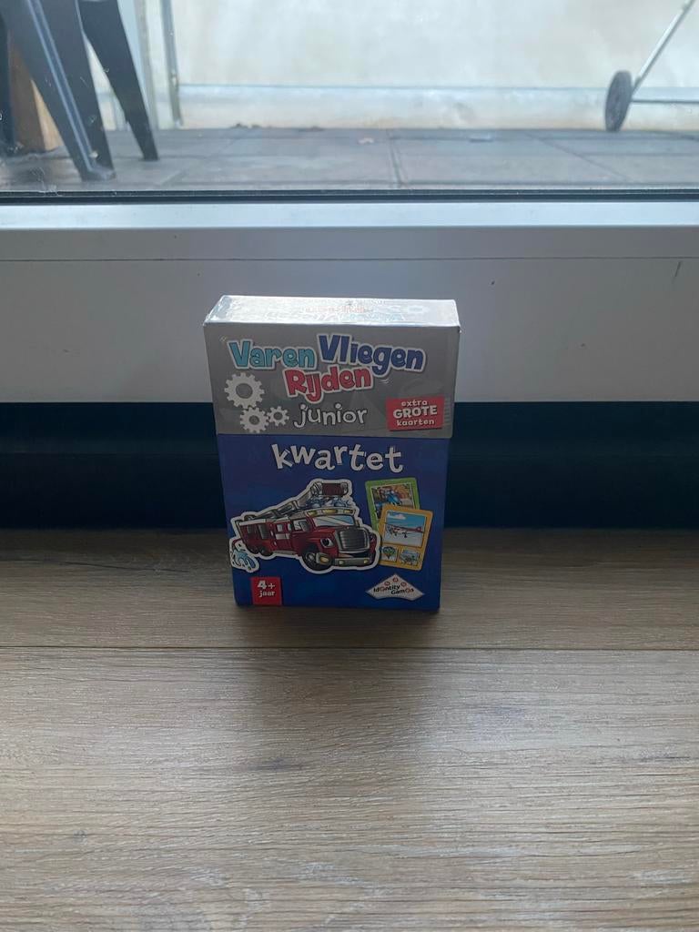 Kwartet Varen Vliegen Rijden - Leuk en Compleet!, Drie of vier spelers, Ophalen of Verzenden, Zo goed als nieuw