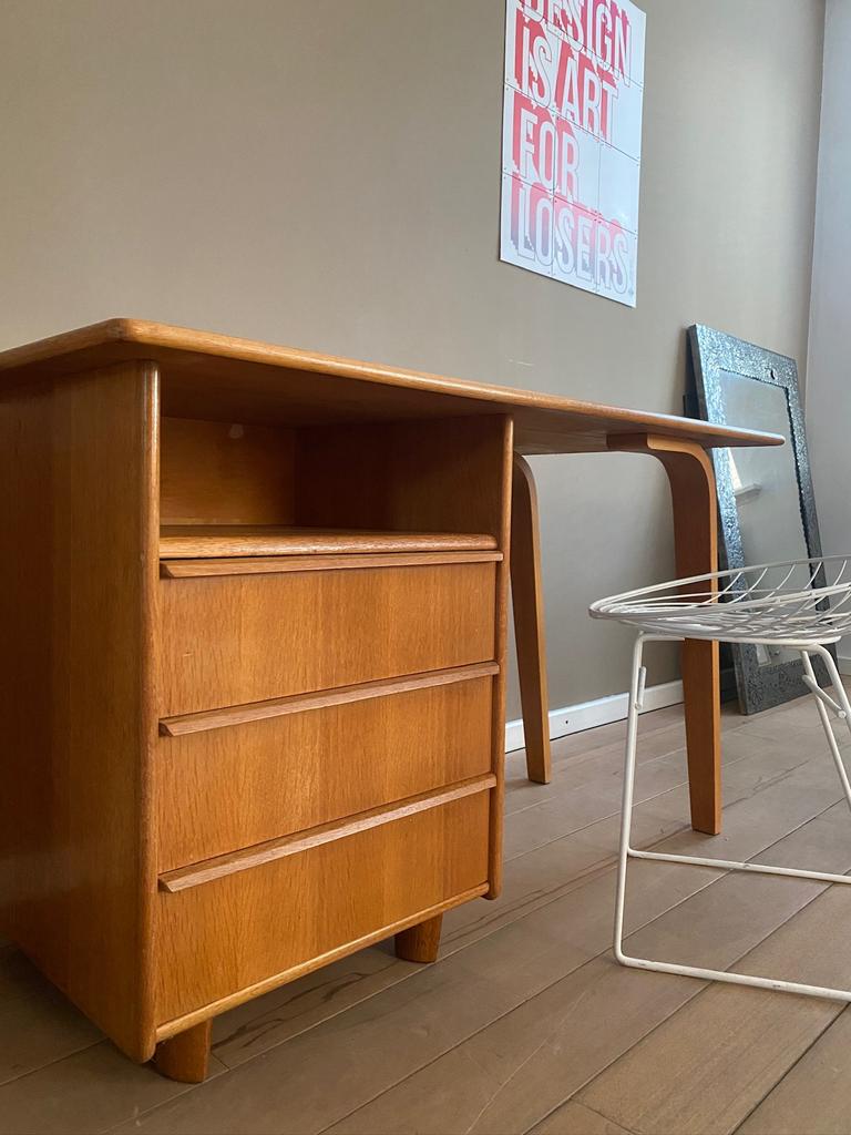 Vintage design Pastoe Cees Braakman bureau, Huis en Inrichting, Bureaus, Ophalen, Gebruikt