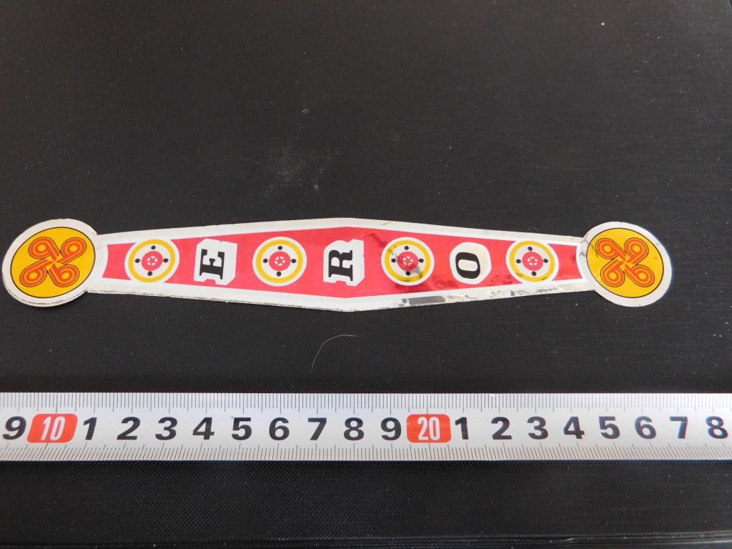 sticker E R O  Folie, Verzamelen, Stickers, Zo goed als nieuw, Ophalen