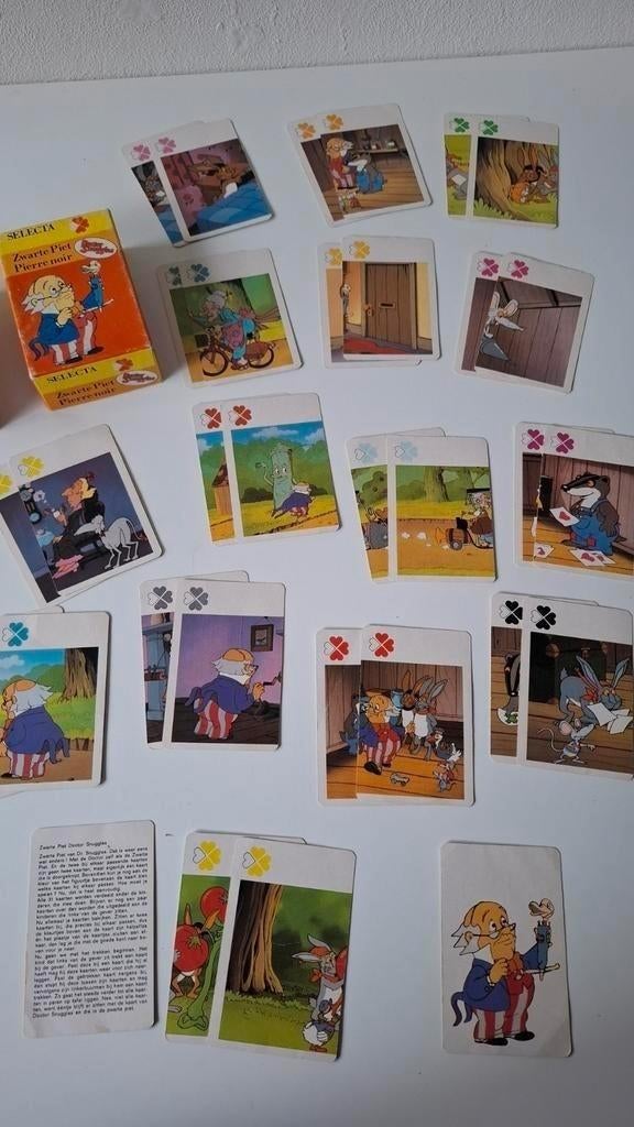 Doctor Snuggles Zwarte Piet Spel Selecta, Verzamelen, Speelkaarten, Jokers en Kwartetten, Ophalen of Verzenden, Gebruikt, Speelkaart(en)