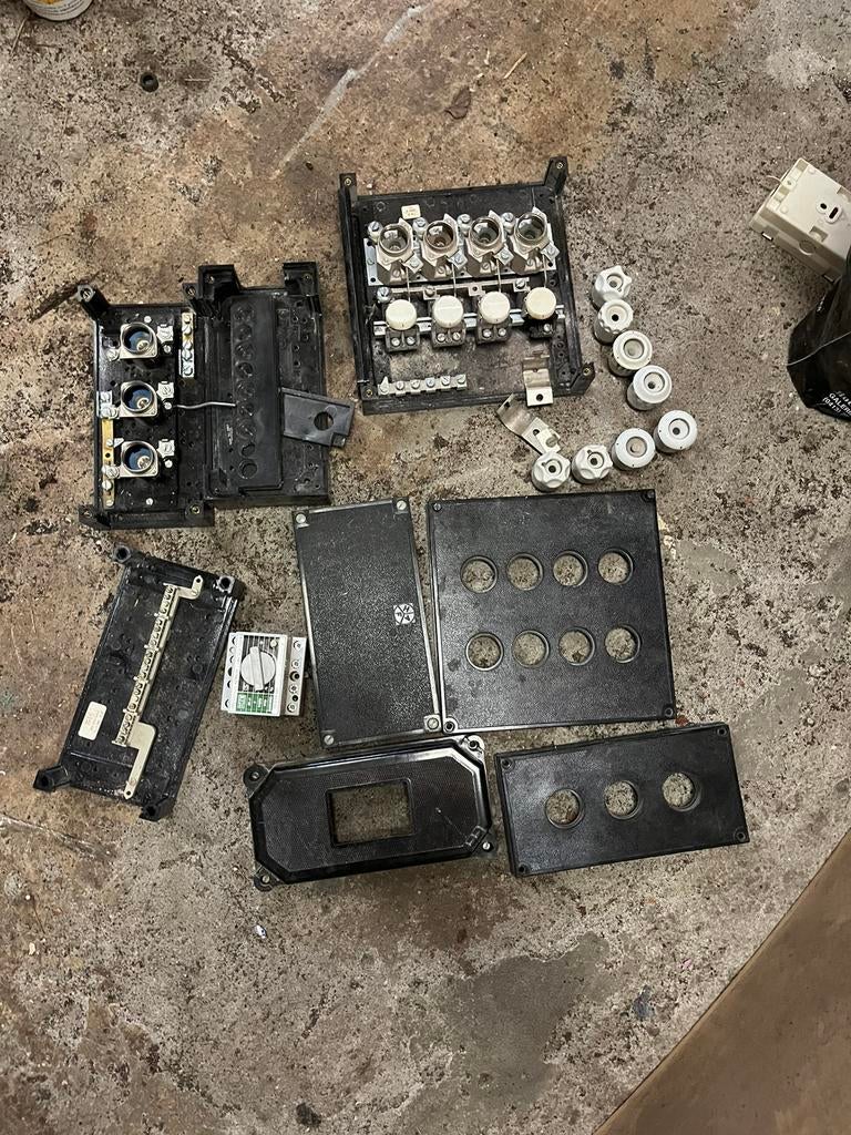 Stoppenkast, Ophalen, Gebruikt, Overige typen