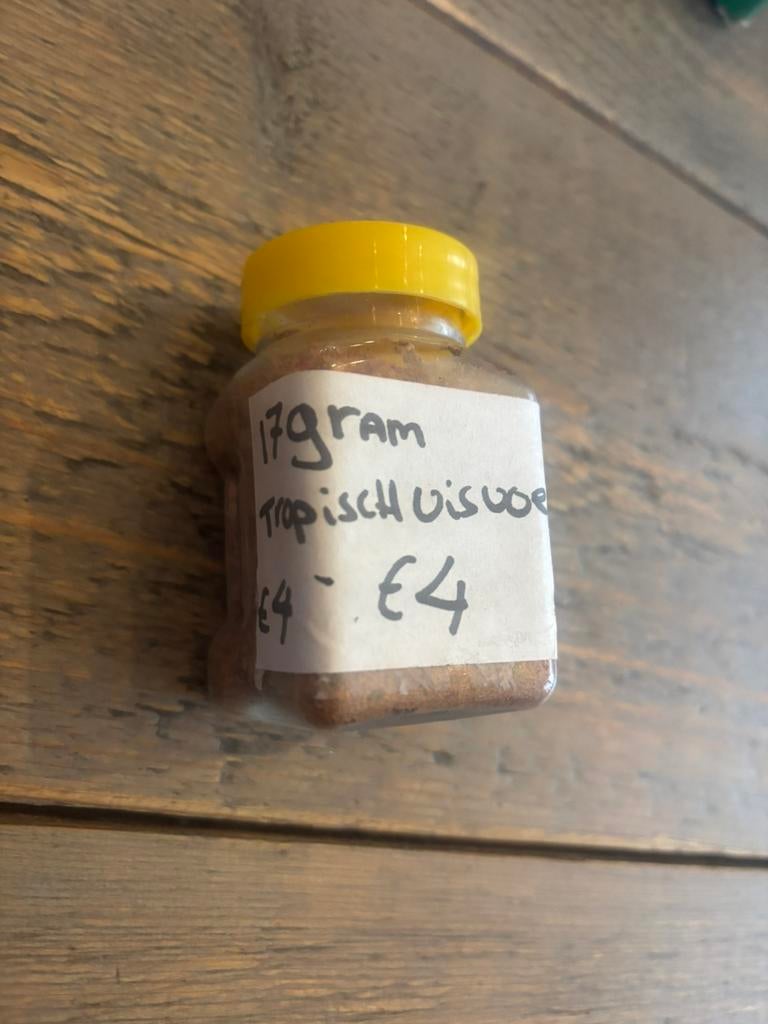 Tropisch visvoer 17 gram!, Vis, Zoetwatervis