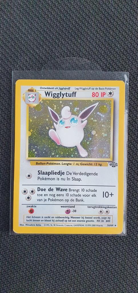 Wigglytuff NL 16/64 Holo, Hobby en Vrije tijd, Verzamelkaartspellen | Pokémon, Ophalen of Verzenden