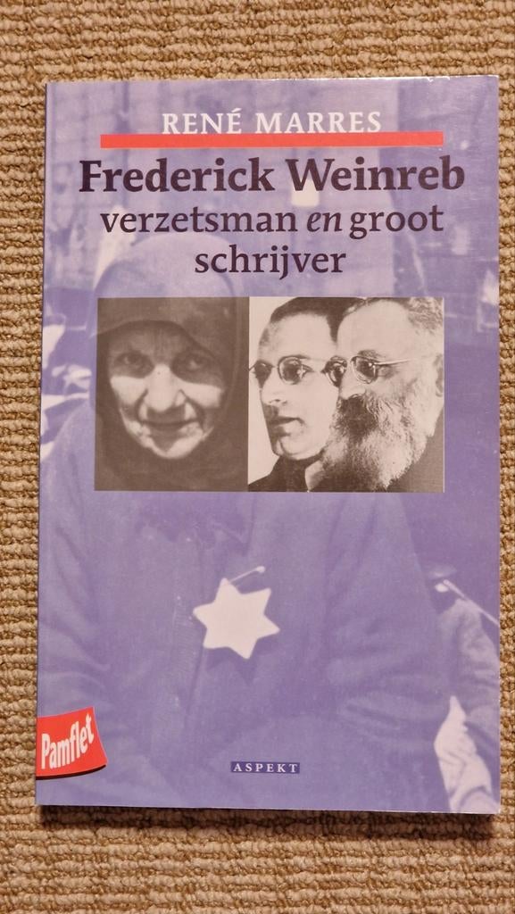 Frederick Weinreb, Verzetsman en groot schrijver-Rene Marres, Ophalen of Verzenden, Tweede Wereldoorlog, Zo goed als nieuw, Marine
