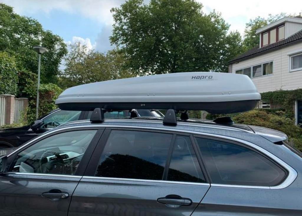 Te huur hapro dakkofer. 550 liter grootste maat!, Auto diversen, Dakkoffers, Ophalen, Gebruikt
