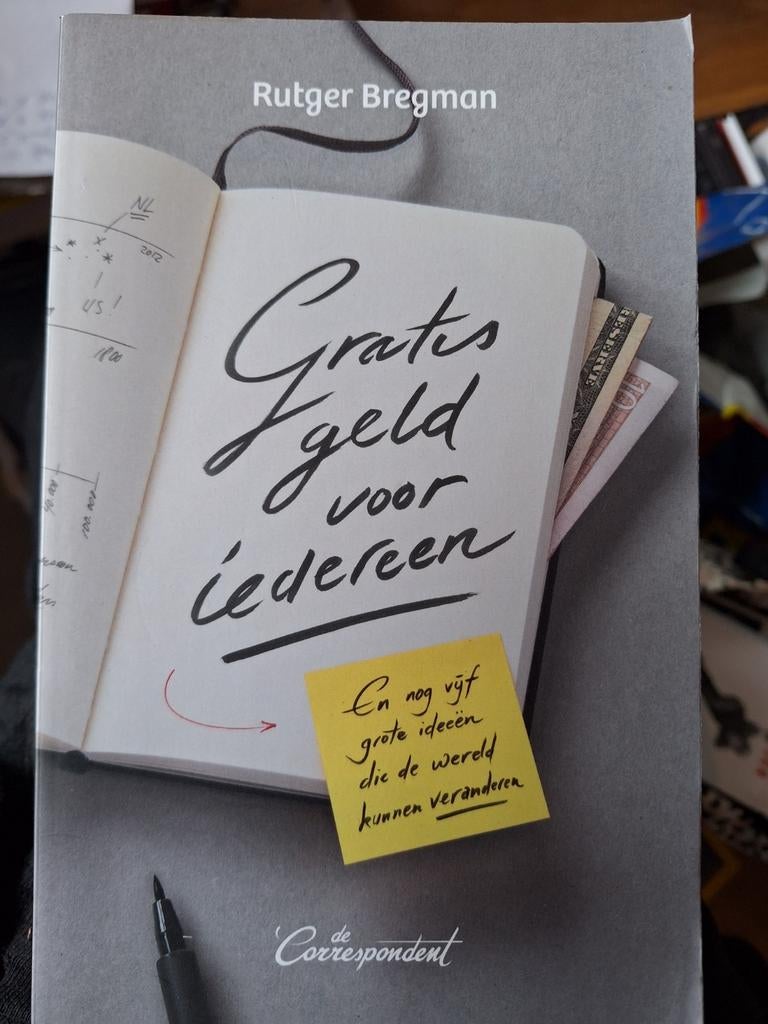 Gratis geld voor iedereen Bregman, Ophalen of Verzenden, Nederland