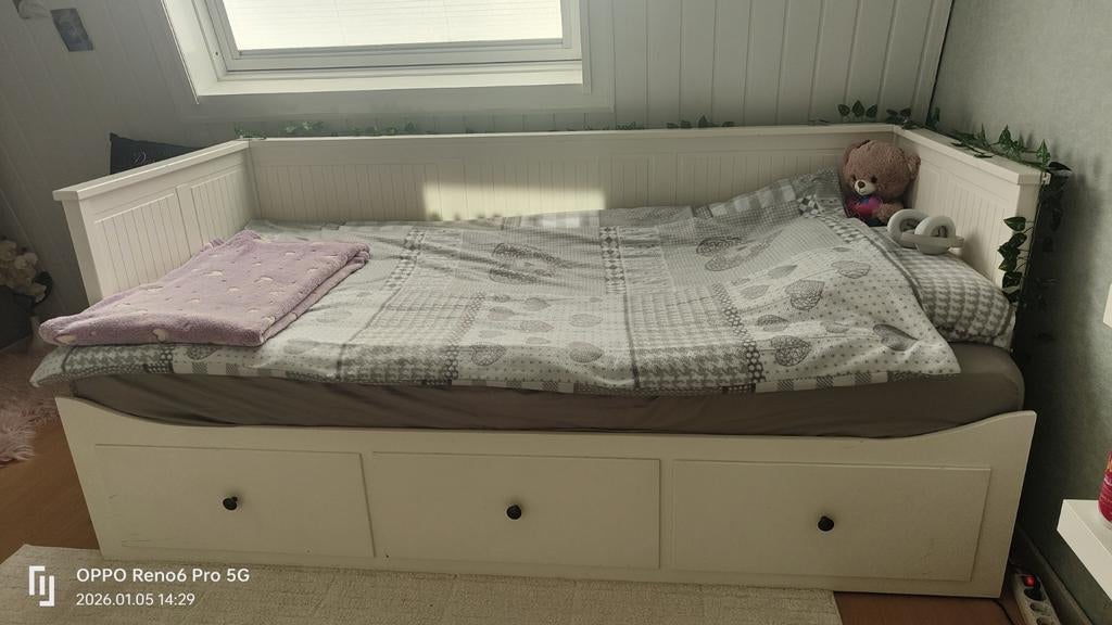 Ikea bed, Ophalen, Gebruikt, Eenpersoons